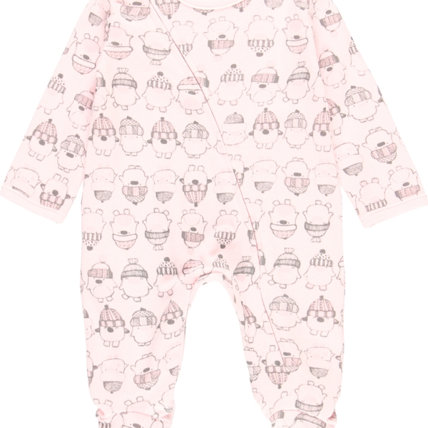 Βρεφικό Βαμβακερο Φορμάκι Boboli 103082-9602 Ροζ