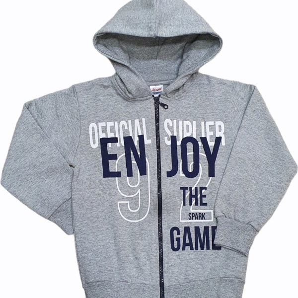 paidiki_zaketa_fouter_me_koukoula_spark_5912_gri_melanze