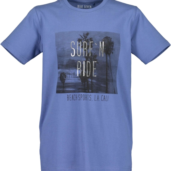 Παιδικό Βαμβακερό T-Shirt Blue Seven 602757X Πετρόλ