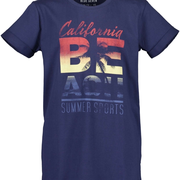 Παιδικό Βαμβακερό T-Shirt Blue Seven 602758X Μπλε