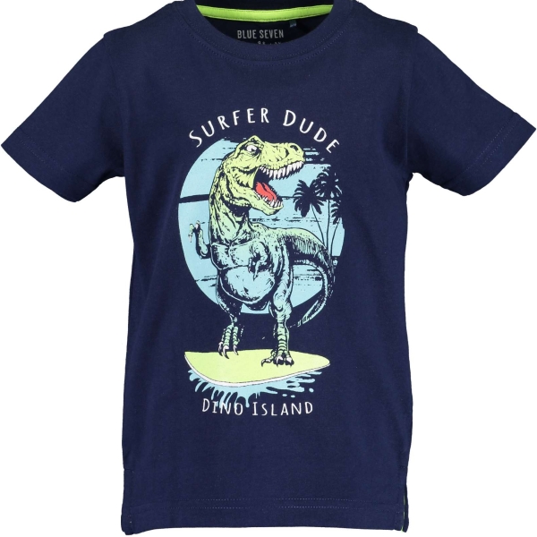 Παιδικό Βαμβακερό T-Shirt Blue Seven 802218X Μπλε