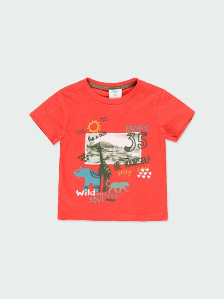Παιδικό T-shirt για Αγόρι Boboli 334088-5111 Εκάι